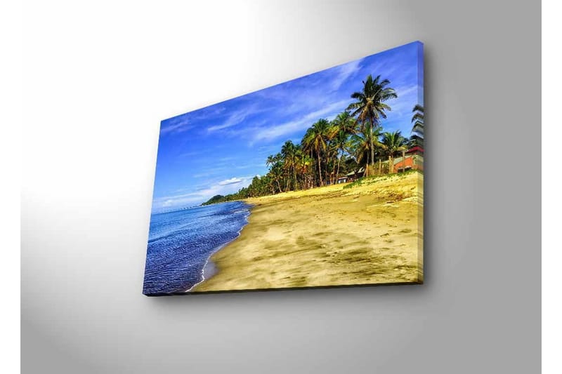 Väggdekor LED-belysning Canvas Målning - Inredning - Tavlor & konst - Canvastavlor