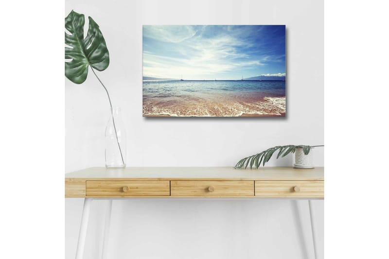 Väggdekor LED-belysning Canvas Målning - Inredning - Tavlor & konst - Canvastavlor