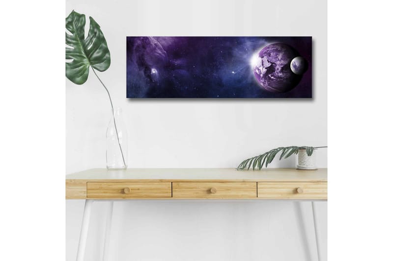 Väggdekor LED-belysning Canvas Målning - Inredning - Tavlor & konst - Canvastavlor