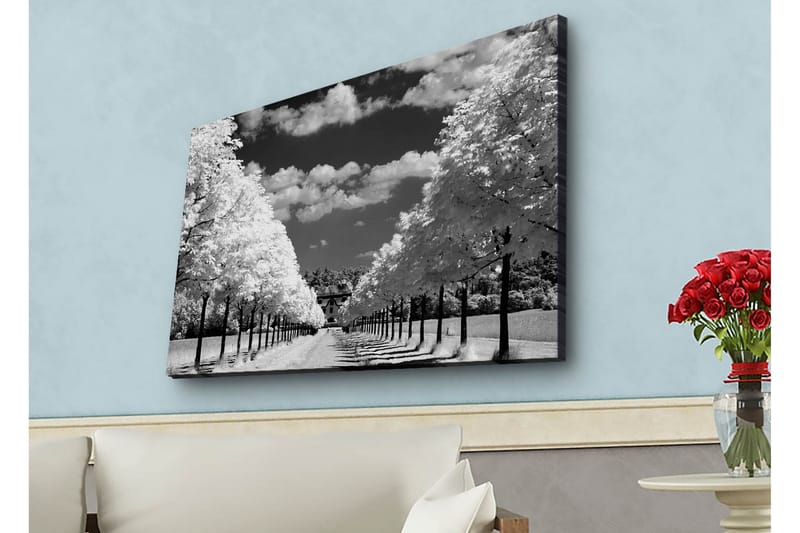 Väggdekor LED-belysning Canvas Målning - Inredning - Tavlor & konst - Canvastavlor
