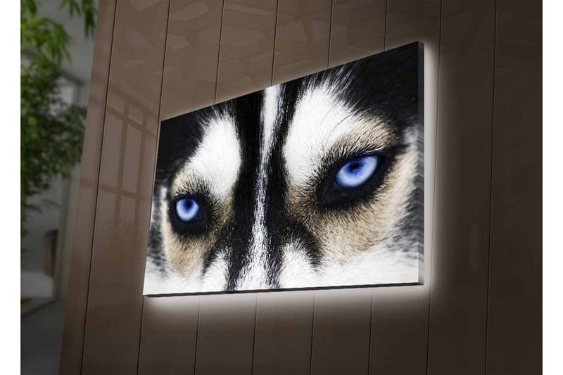 Väggdekor LED-belysning Canvas Målning - Inredning - Tavlor & konst - Canvastavlor