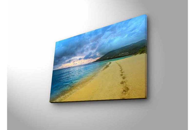 Väggdekor LED-belysning Canvas Målning - Inredning - Tavlor & konst - Canvastavlor