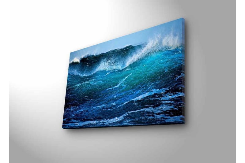 Väggdekor LED-belysning Canvas Målning - Inredning - Tavlor & konst - Canvastavlor