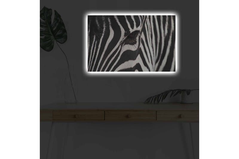 Väggdekor LED-belysning Canvas Målning - Inredning - Tavlor & konst - Canvastavlor