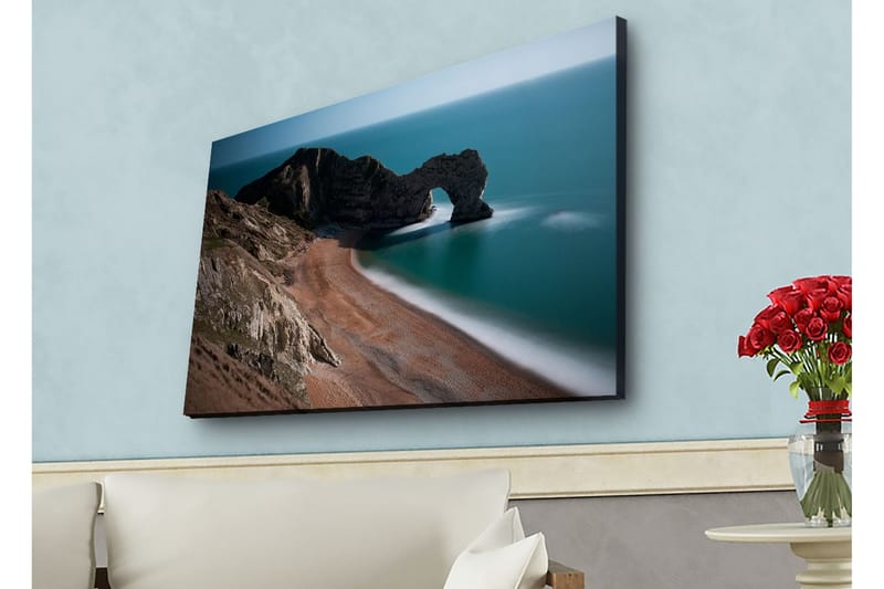 Väggdekor LED-belysning Canvas Målning - Inredning - Tavlor & konst - Canvastavlor