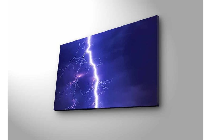 Väggdekor LED-belysning Canvas Målning - Inredning - Tavlor & konst - Canvastavlor