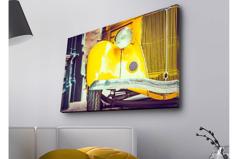 Väggdekor LED-belysning Canvas Målning - Inredning - Tavlor & konst - Canvastavlor