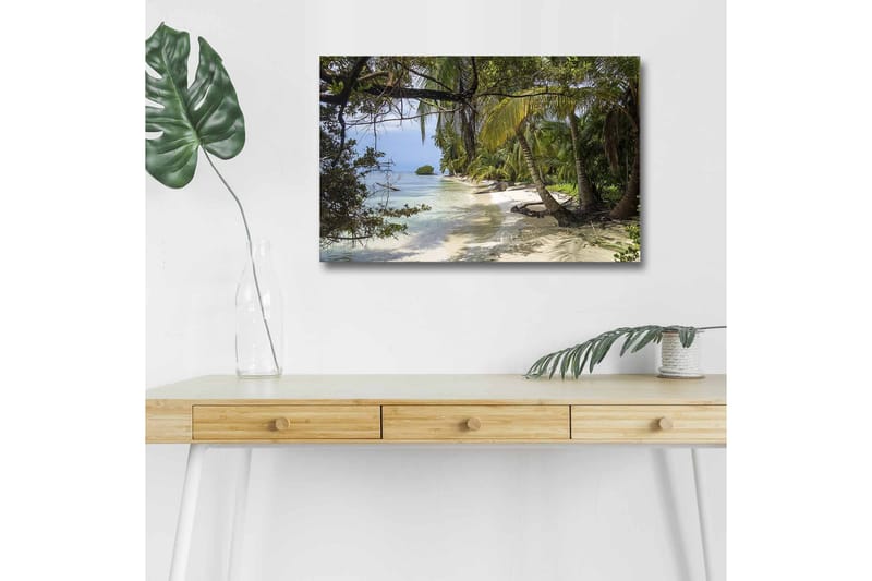 Väggdekor LED-belysning Canvas Målning - Inredning - Tavlor & konst - Canvastavlor
