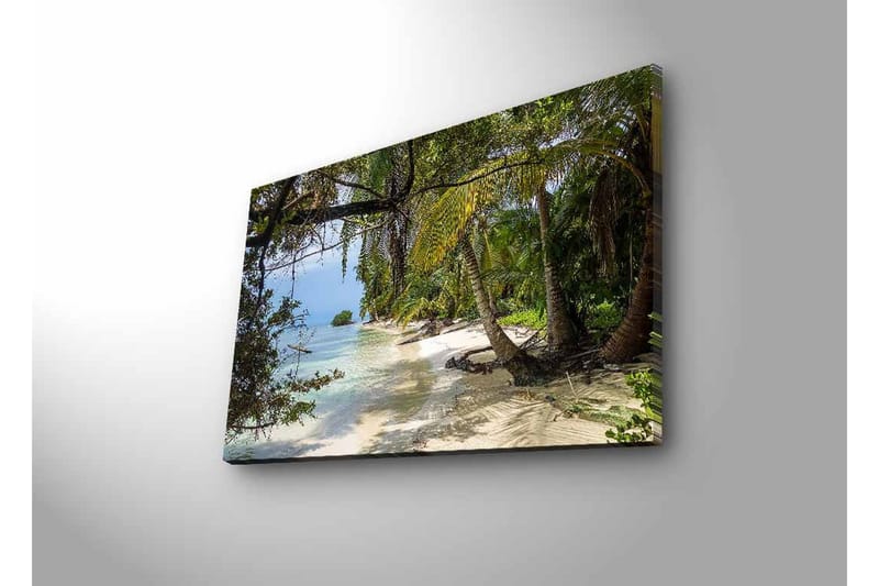 Väggdekor LED-belysning Canvas Målning - Inredning - Tavlor & konst - Canvastavlor