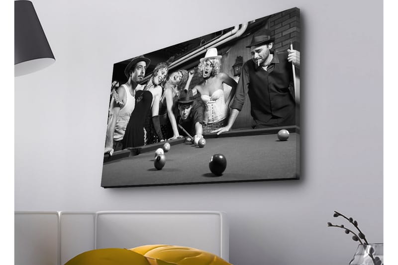 Väggdekor LED-belysning Canvas Målning - Inredning - Tavlor & konst - Canvastavlor
