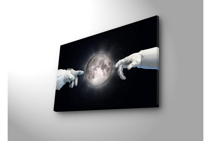 Väggdekor LED-belysning Canvas Målning - Inredning - Tavlor & konst - Canvastavlor
