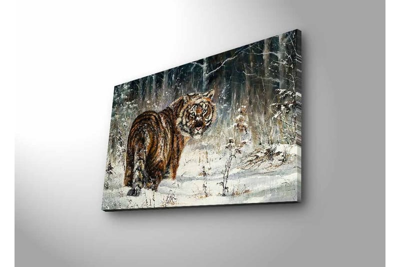Väggdekor LED-belysning Canvas Målning - Inredning - Tavlor & konst - Canvastavlor