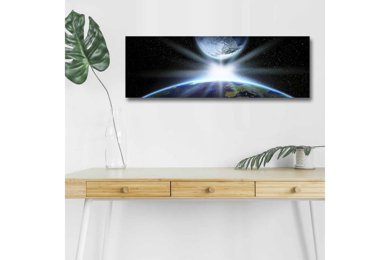 Väggdekor LED-belysning Canvas Målning - Inredning - Tavlor & konst - Canvastavlor