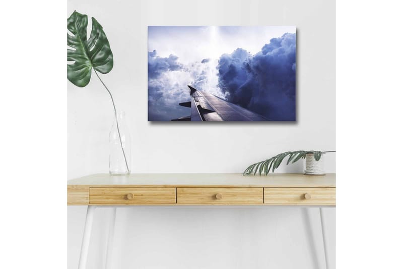 Väggdekor LED-belysning Canvas Målning - Inredning - Tavlor & konst - Canvastavlor