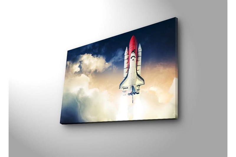 Väggdekor LED-belysning Canvas Målning - Inredning - Tavlor & konst - Canvastavlor