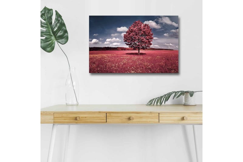 Väggdekor LED-belysning Canvas Målning - Inredning - Tavlor & konst - Canvastavlor