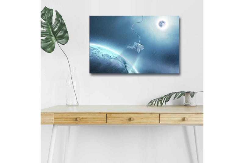 Väggdekor LED-belysning Canvas Målning - Inredning - Tavlor & konst - Canvastavlor