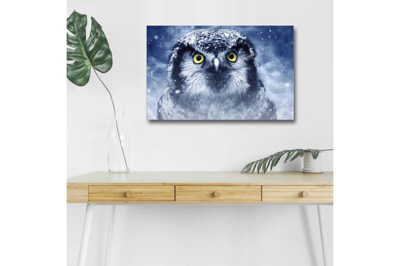 Väggdekor LED-belysning Canvas Målning - Inredning - Tavlor & konst - Canvastavlor