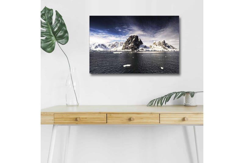 Väggdekor LED-belysning Canvas Målning - Inredning - Tavlor & konst - Canvastavlor