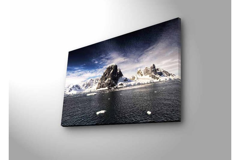 Väggdekor LED-belysning Canvas Målning - Inredning - Tavlor & konst - Canvastavlor