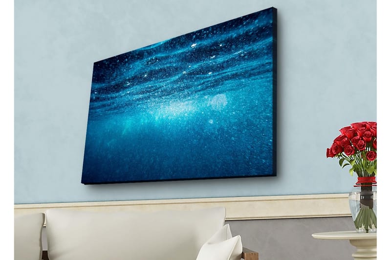 Väggdekor LED-belysning Canvas Målning - Inredning - Tavlor & konst - Canvastavlor