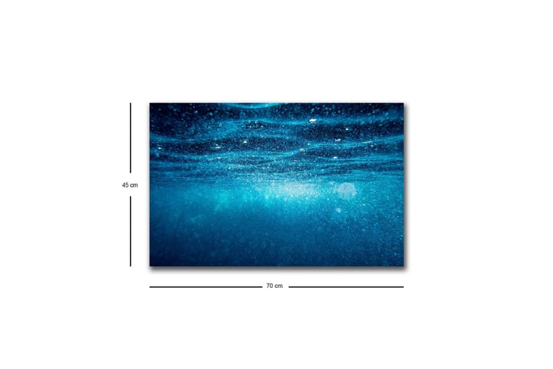 Väggdekor LED-belysning Canvas Målning - Inredning - Tavlor & konst - Canvastavlor