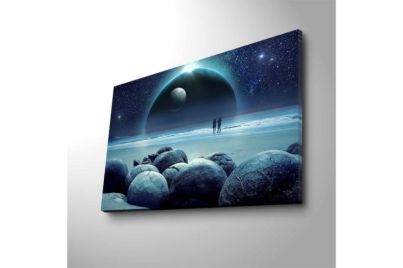 Väggdekor LED-belysning Canvas Målning - Inredning - Tavlor & konst - Canvastavlor
