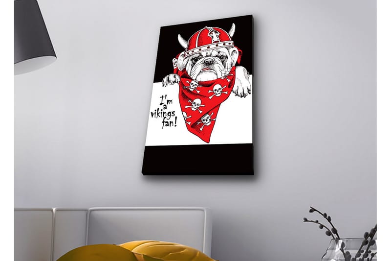 Väggdekor LED-belysning Canvas Målning - Inredning - Tavlor & konst - Canvastavlor