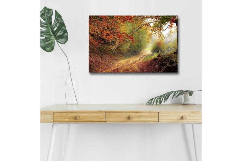 Väggdekor LED-belysning Canvas Målning - Inredning - Tavlor & konst - Canvastavlor