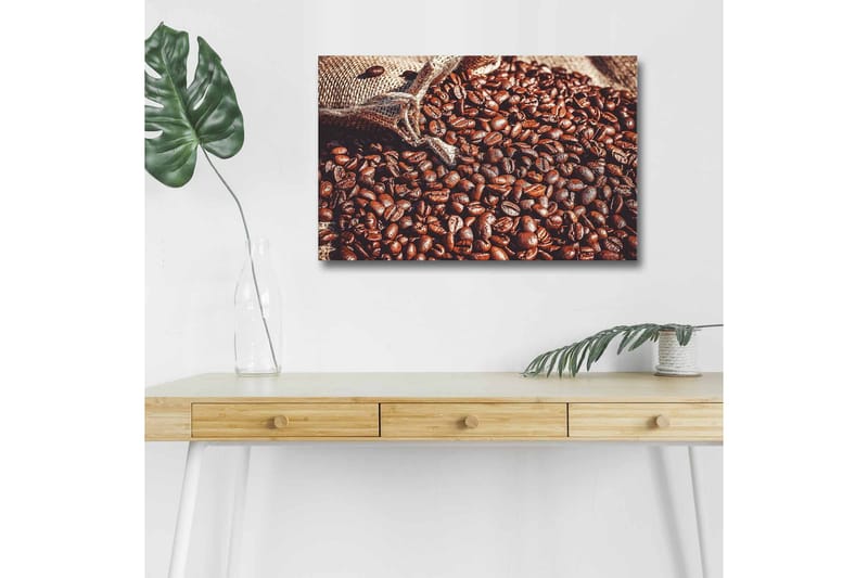 Väggdekor LED-belysning Canvas Målning - Inredning - Tavlor & konst - Canvastavlor