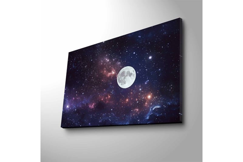 Väggdekor LED-belysning Canvas Målning - Inredning - Tavlor & konst - Canvastavlor