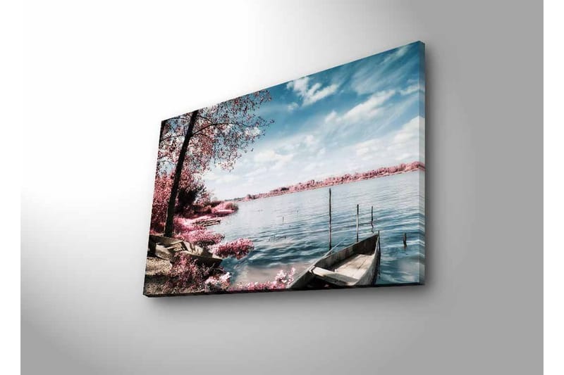 Väggdekor LED-belysning Canvas Målning - Inredning - Tavlor & konst - Canvastavlor
