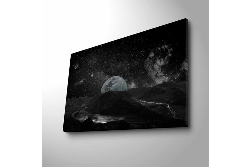 Väggdekor LED-belysning Canvas Målning - Inredning - Tavlor & konst - Canvastavlor