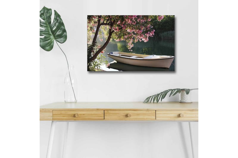 Väggdekor LED-belysning Canvas Målning - Inredning - Tavlor & konst - Canvastavlor