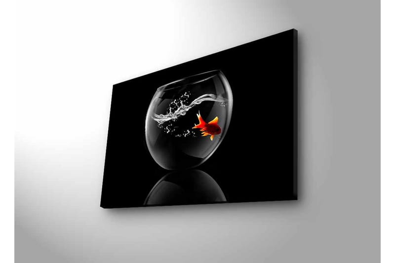 Väggdekor LED-belysning Canvas Målning - Inredning - Tavlor & konst - Canvastavlor