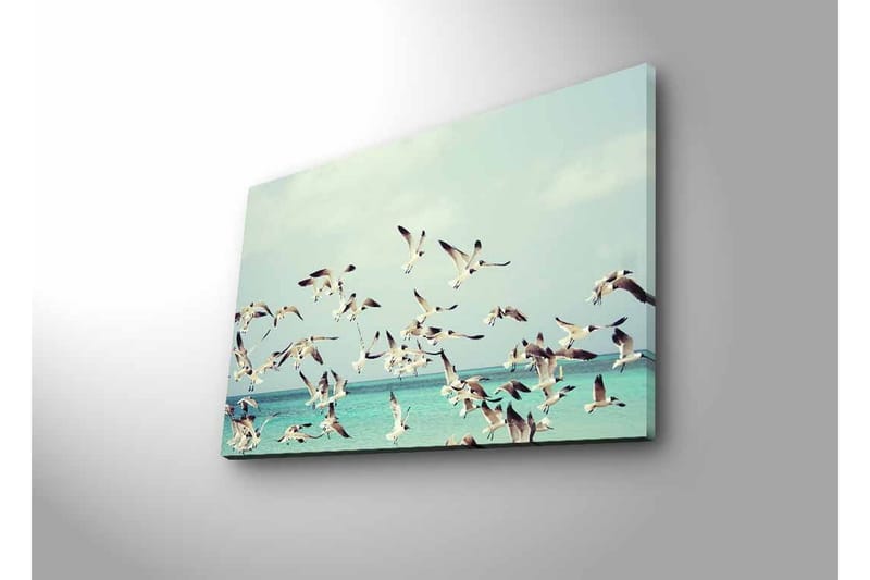 Väggdekor LED-belysning Canvas Målning - Inredning - Tavlor & konst - Canvastavlor