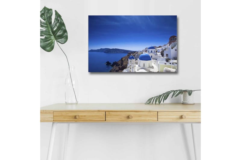 Väggdekor LED-belysning Canvas Målning - Inredning - Tavlor & konst - Canvastavlor