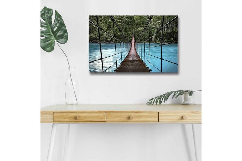 Väggdekor LED-belysning Canvas Målning - Inredning - Tavlor & konst - Canvastavlor