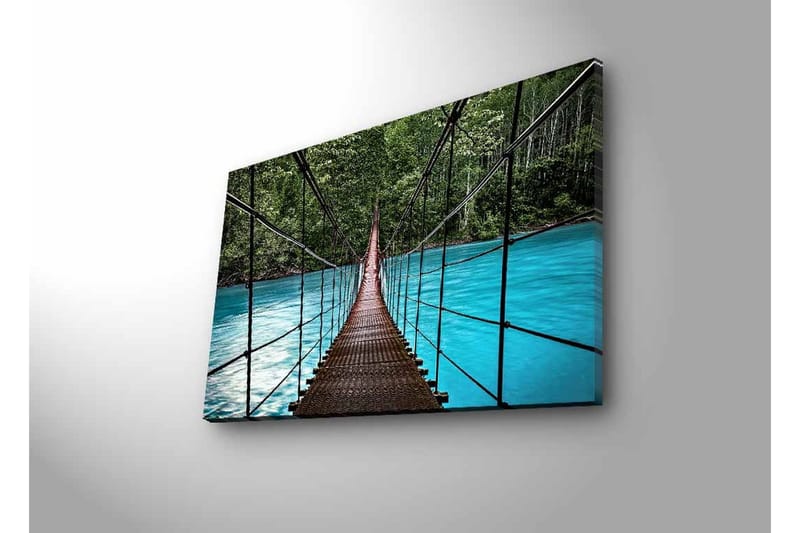 Väggdekor LED-belysning Canvas Målning - Inredning - Tavlor & konst - Canvastavlor