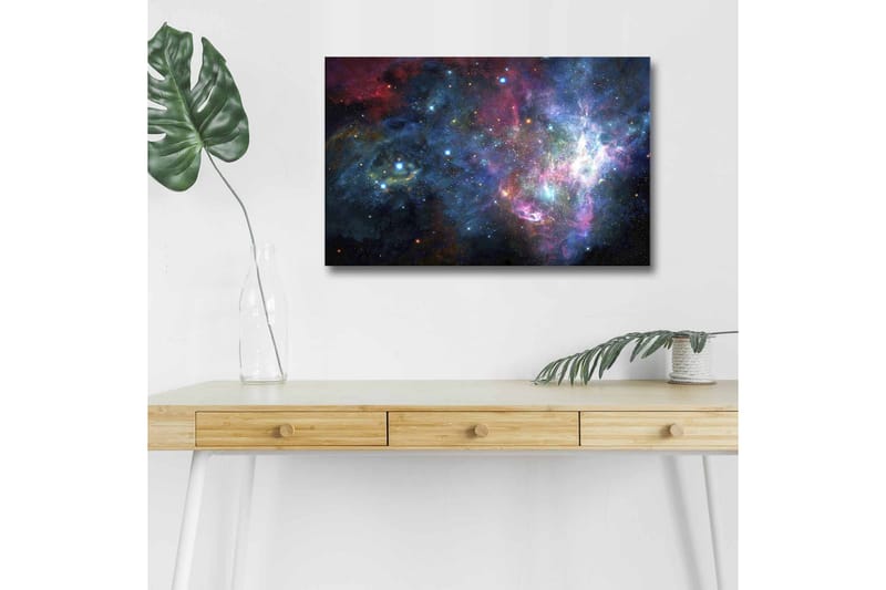 Väggdekor LED-belysning Canvas Målning - Inredning - Tavlor & konst - Canvastavlor