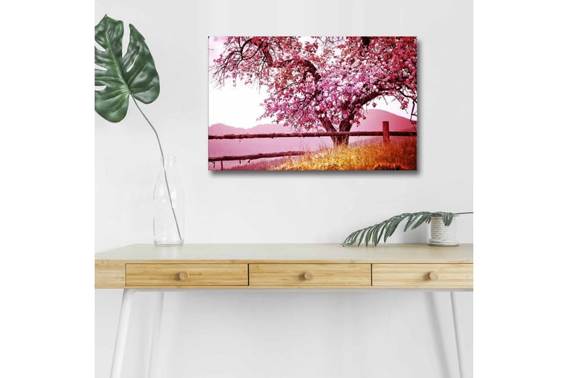 Väggdekor LED-belysning Canvas Målning - Inredning - Tavlor & konst - Canvastavlor