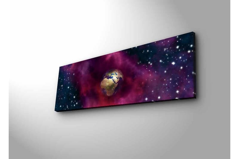 Väggdekor LED-belysning Canvas Målning - Inredning - Tavlor & konst - Canvastavlor