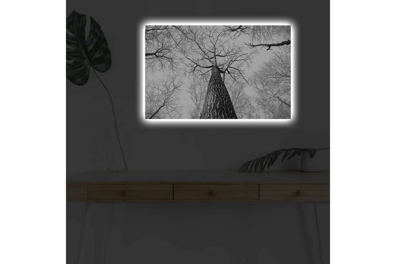 Väggdekor LED-belysning Canvas Målning - Inredning - Tavlor & konst - Canvastavlor