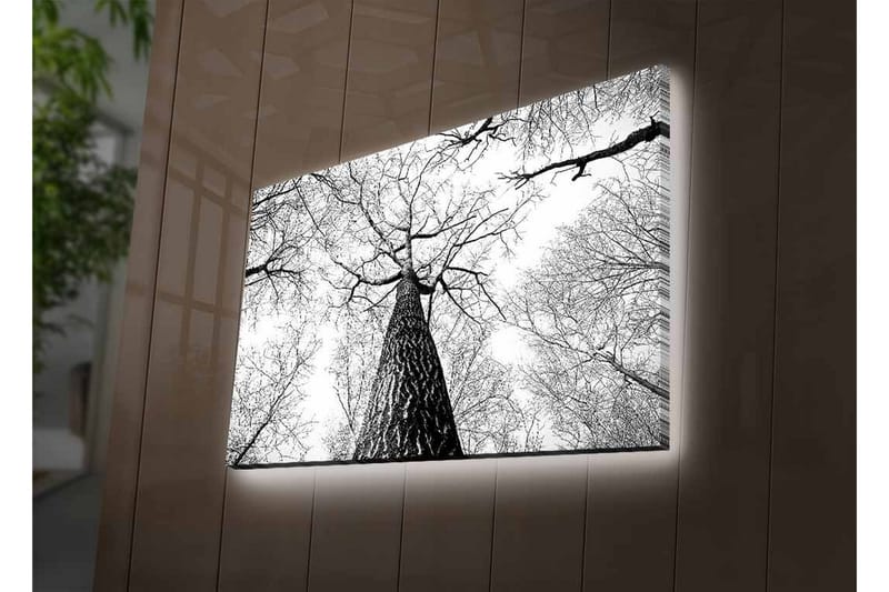 Väggdekor LED-belysning Canvas Målning - Inredning - Tavlor & konst - Canvastavlor