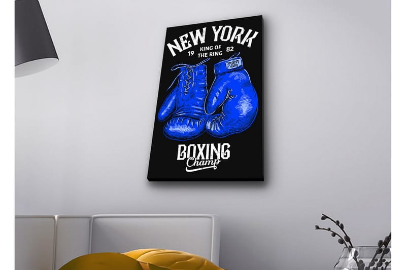 Väggdekor LED-belysning Canvas Målning - Inredning - Tavlor & konst - Canvastavlor