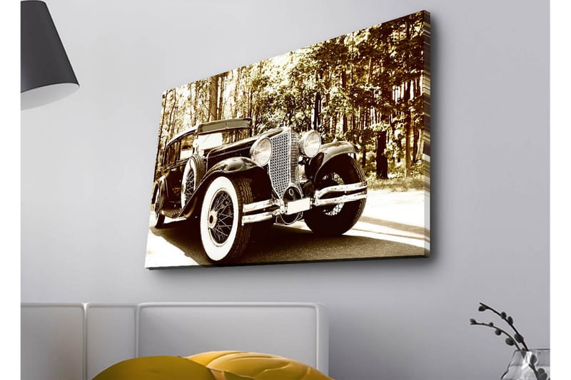 Väggdekor LED-belysning Canvas Målning - Inredning - Tavlor & konst - Canvastavlor