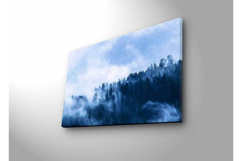 Väggdekor LED-belysning Canvas Målning - Inredning - Tavlor & konst - Canvastavlor