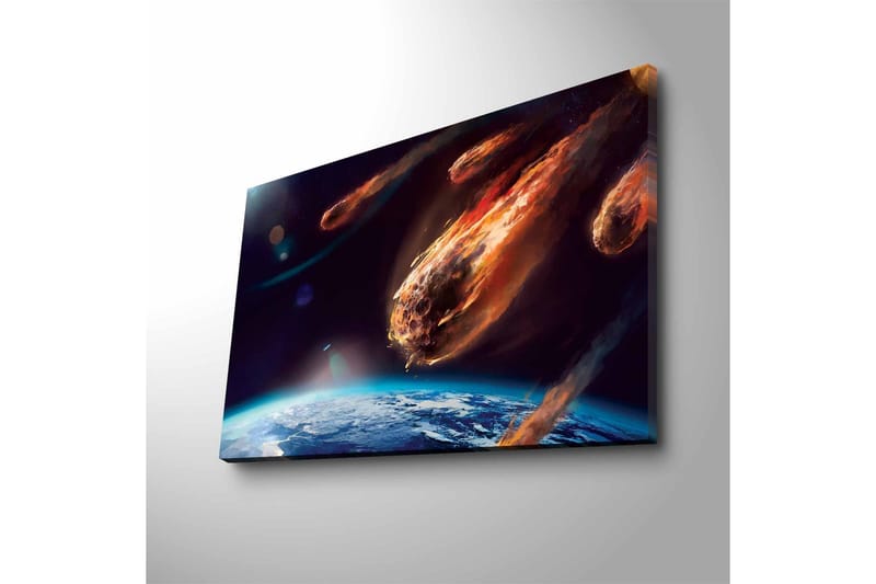 Väggdekor LED-belysning Canvas Målning - Inredning - Tavlor & konst - Canvastavlor