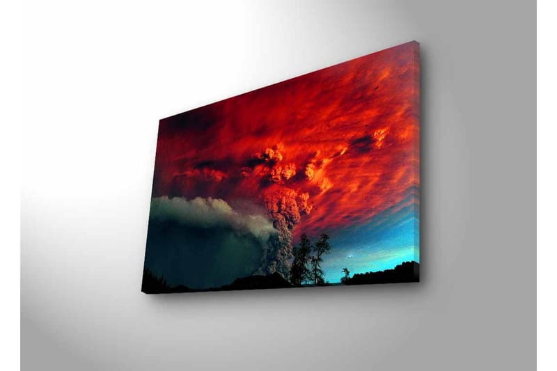 Väggdekor LED-belysning Canvas Målning - Inredning - Tavlor & konst - Canvastavlor