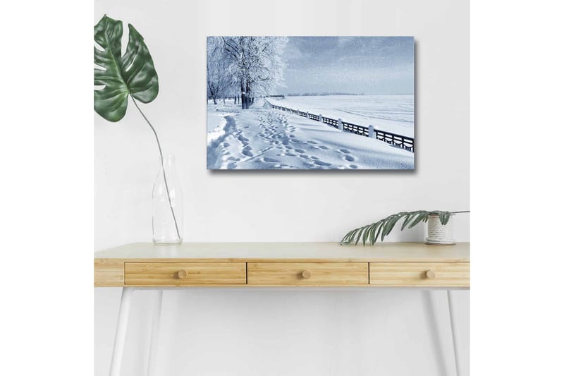 Väggdekor LED-belysning Canvas Målning - Inredning - Tavlor & konst - Canvastavlor